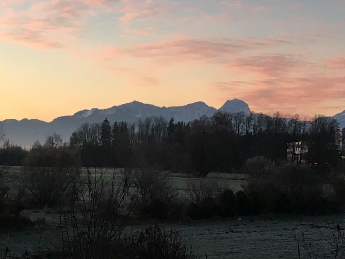 Ferienwohnung Bergblick Bad Aibling Zewnętrze zdjęcie
